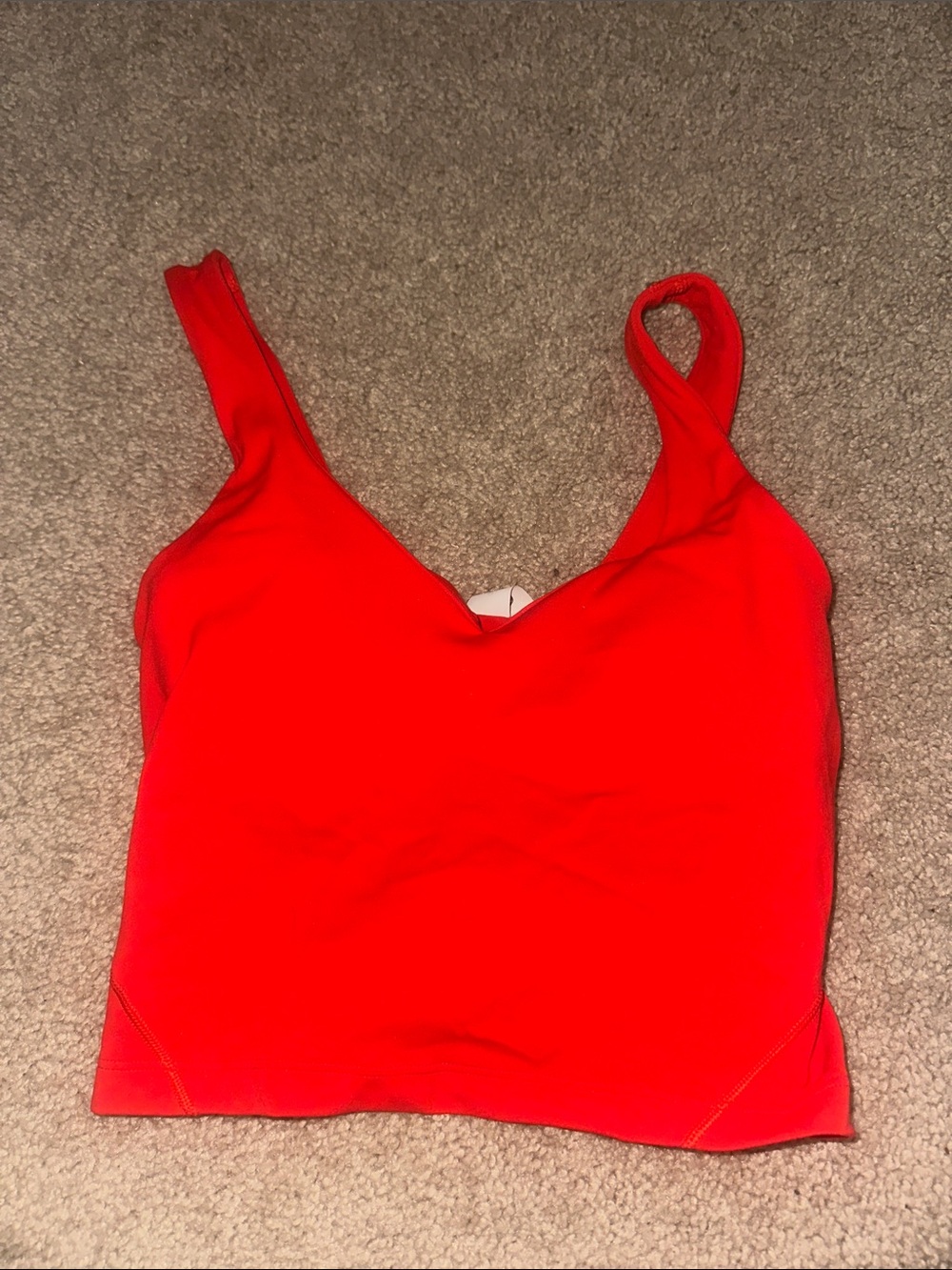 lululemon athletica Red Athletic Top